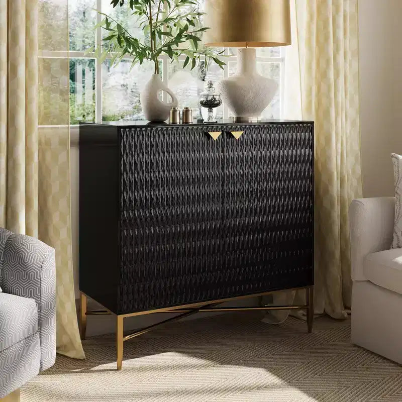 CLIHOME 15.75-in W x 32.87-in H MDF 2 Doors Freestanding Utility Storage Cabinet