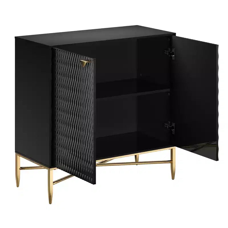 CLIHOME 15.75-in W x 32.87-in H MDF 2 Doors Freestanding Utility Storage Cabinet