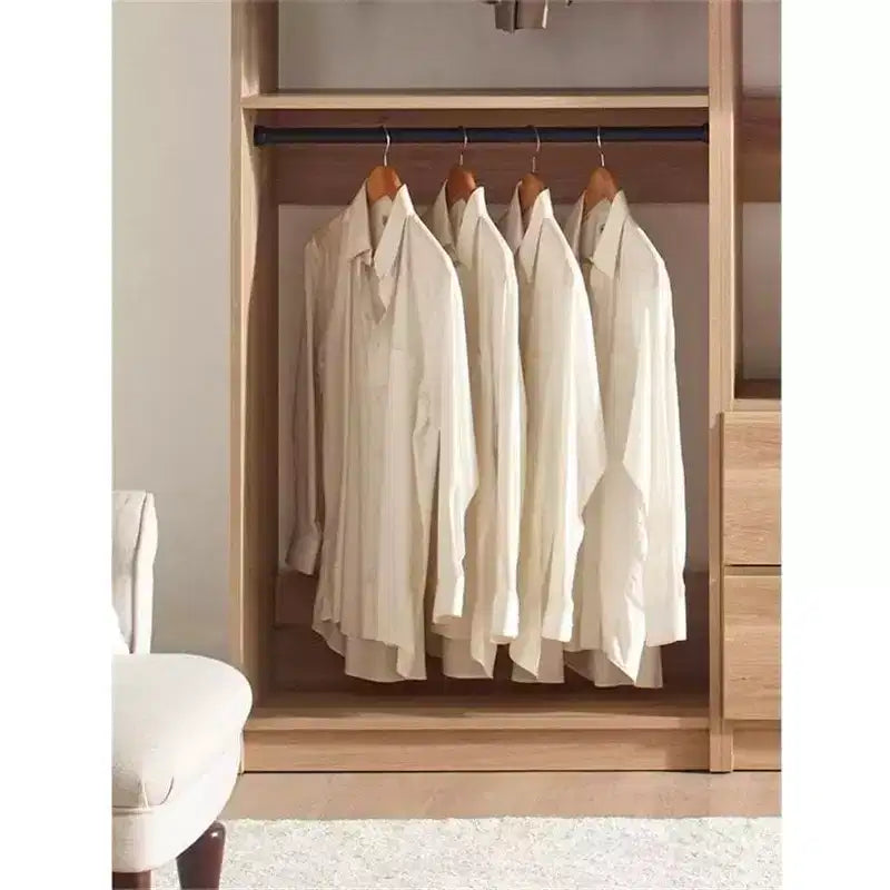 HomeStock Prosper Freestanding Walk in Wood Closet System
