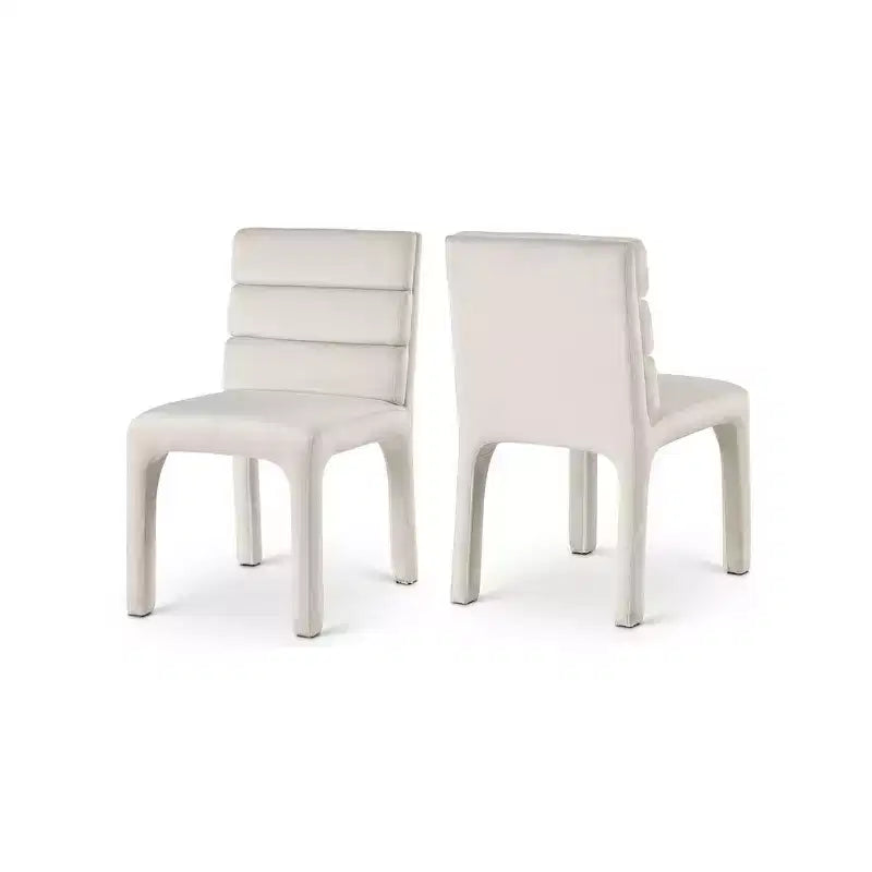 Meridian Furniture,Kai Velvet Dining Chair, Set of 2