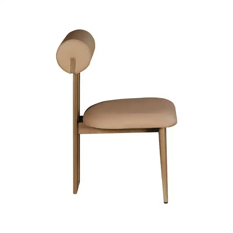 Meridian Furniture,Dario Vegan Leather Dining Chair, Set of 2