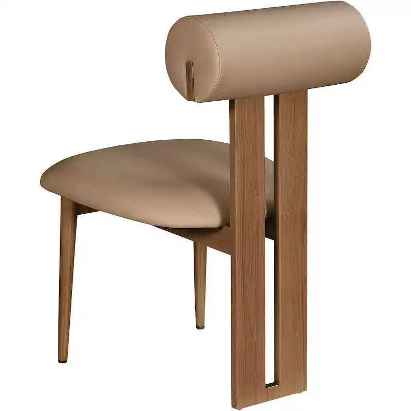 Meridian Furniture,Dario Vegan Leather Dining Chair, Set of 2