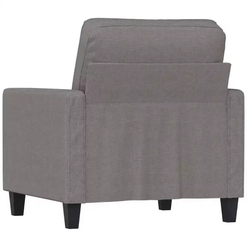 vidaXL Sofa Chair Light Gray 23.6 Fabric