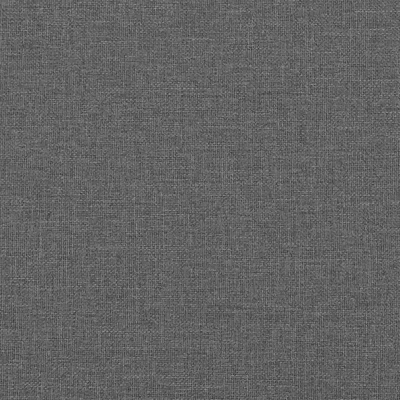 vidaXL Sofa Chair Single Sofa Armchair with Footstool for Living Room Fabric - Dark Gray