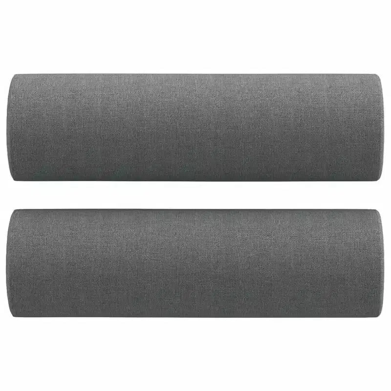 vidaXL Sofa Set Dark Grey Fabric (100% polyester), metal, plywood, textilene
