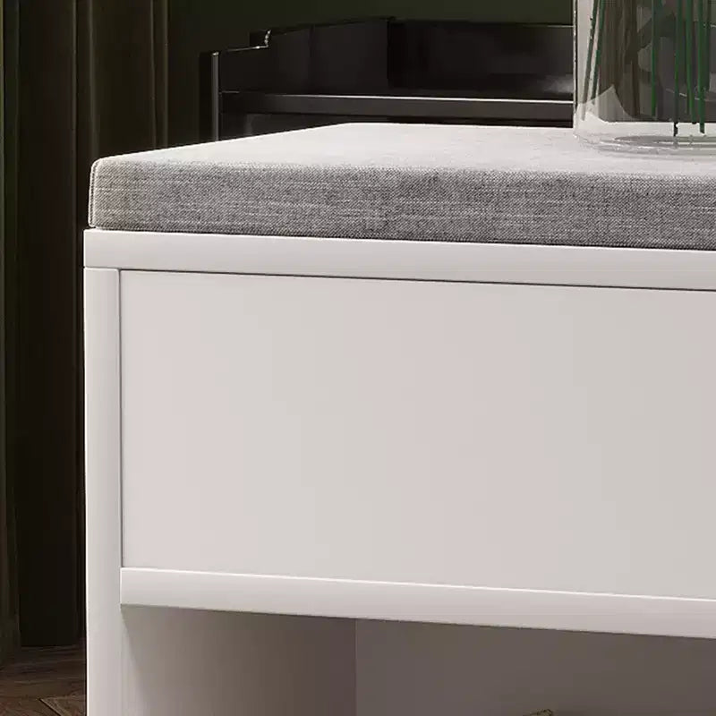 PB Triamine Sponge Cloth Shoe Storage Bench with Storage Cabinet - Durable, Multifunctional, Space-Saving, Comfortable Seating