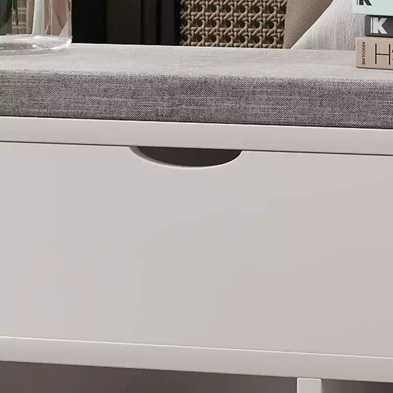 PB Triamine Sponge Cloth Shoe Storage Bench with Storage Cabinet - Durable, Multifunctional, Space-Saving, Comfortable Seating