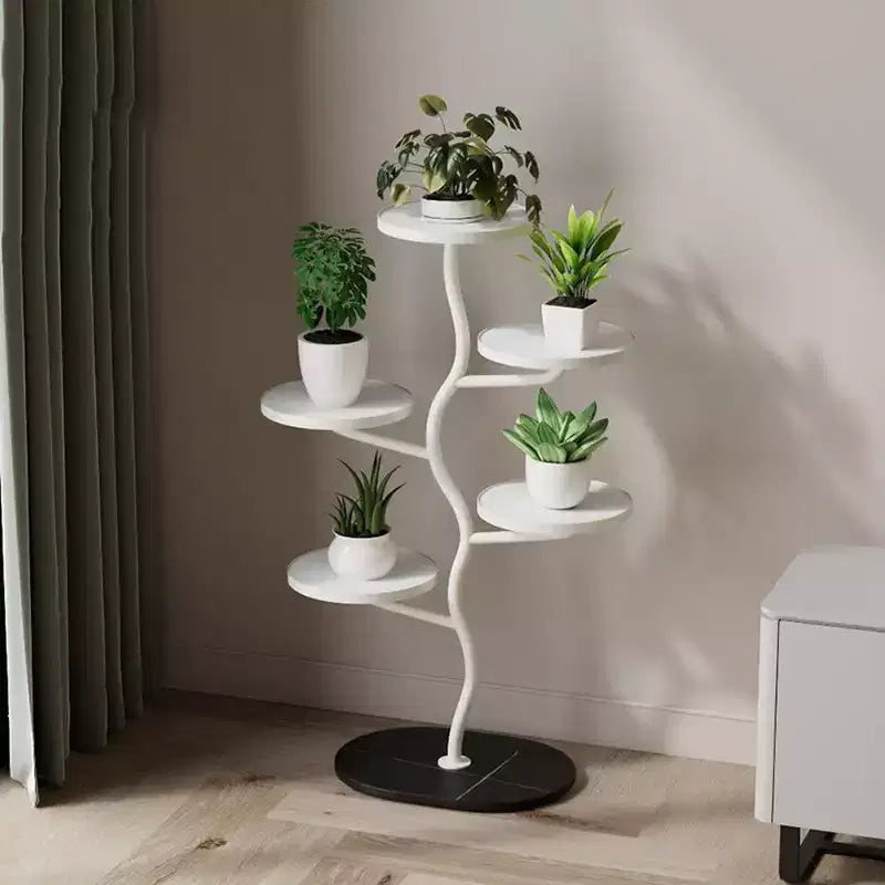 Metal Plant Stand, Multi-Layer Indoor Flower Stand Corner Plant Shelf Flower Pot Holder Tall Planter Holder Shelf Rack For Patio Living Room