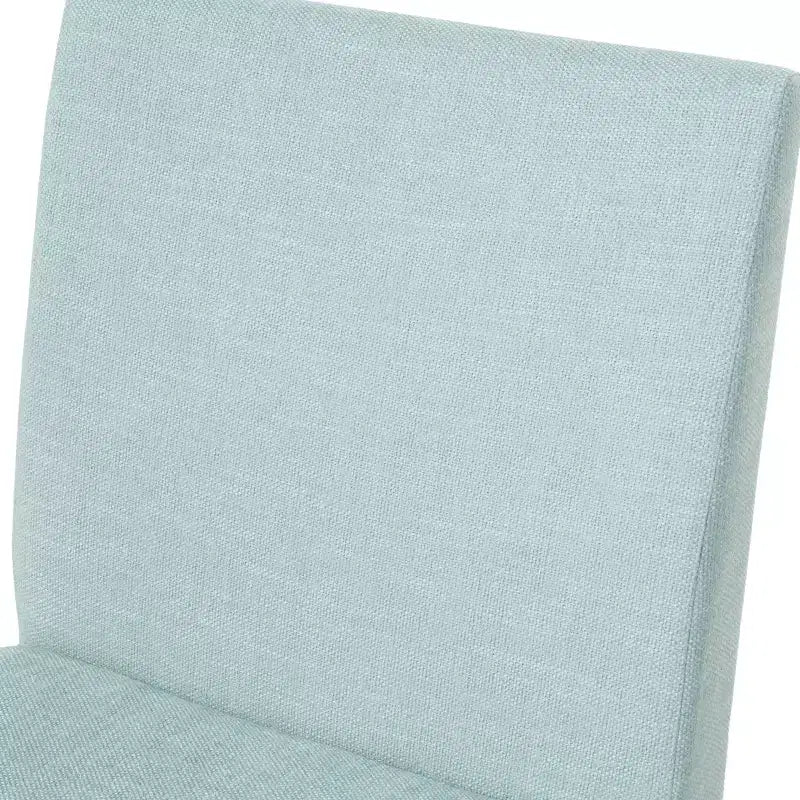 GDFStudio Hampton Mid-Century Modern Fabric Upholstered Armless Dining Chairs (Set of 2)