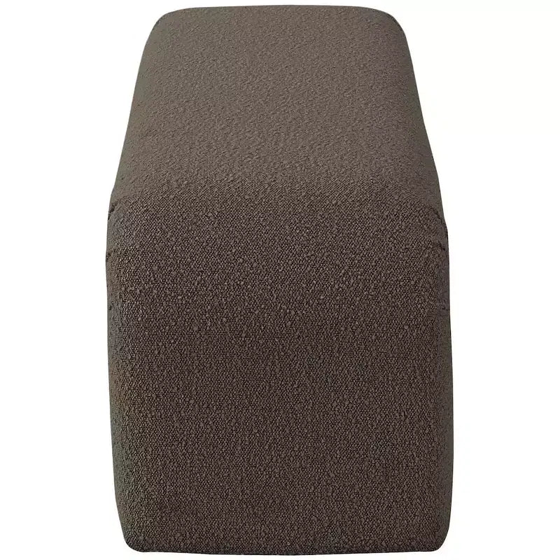 Meridian Furniture,Niagara Boucle Fabric Bench