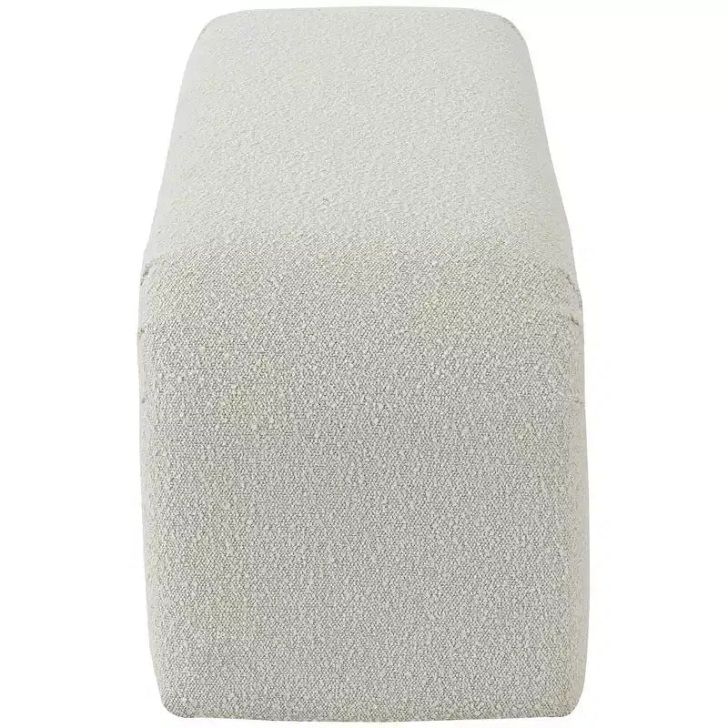 Meridian Furniture,Niagara Boucle Fabric Bench