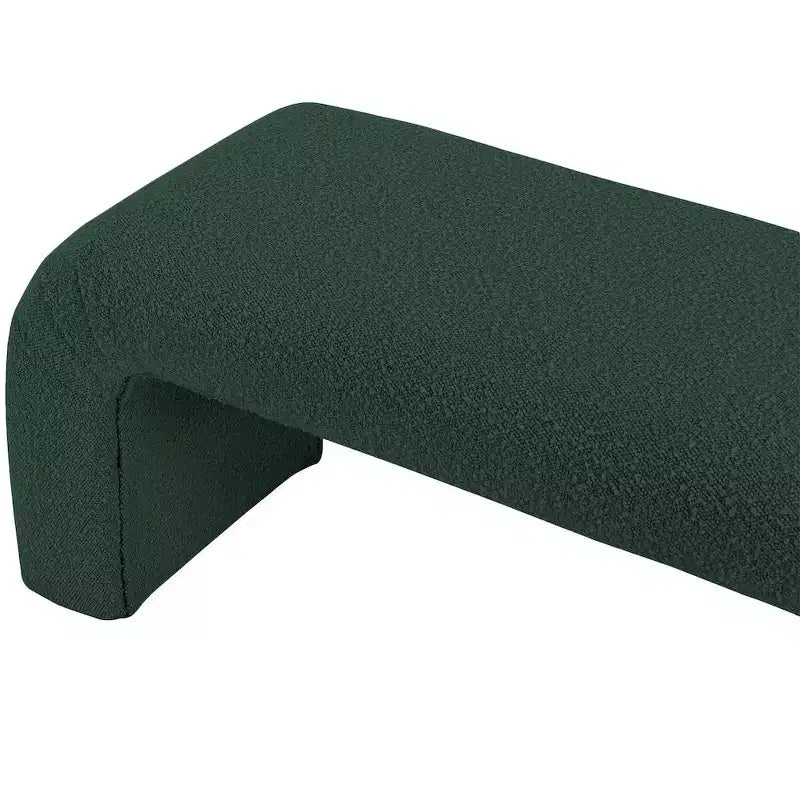 Meridian Furniture,Niagara Boucle Fabric Bench