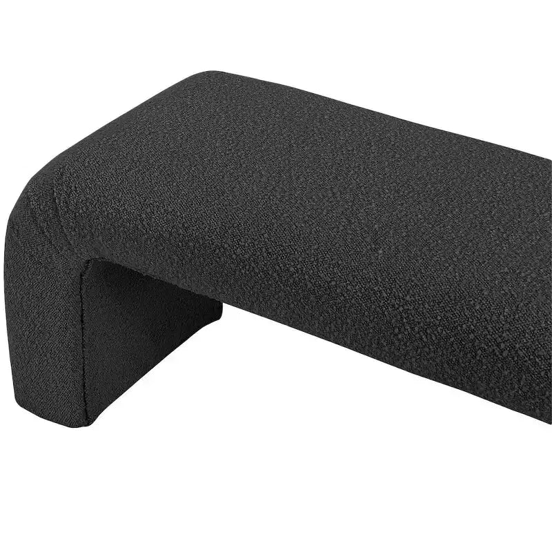 Meridian Furniture,Niagara Boucle Fabric Bench