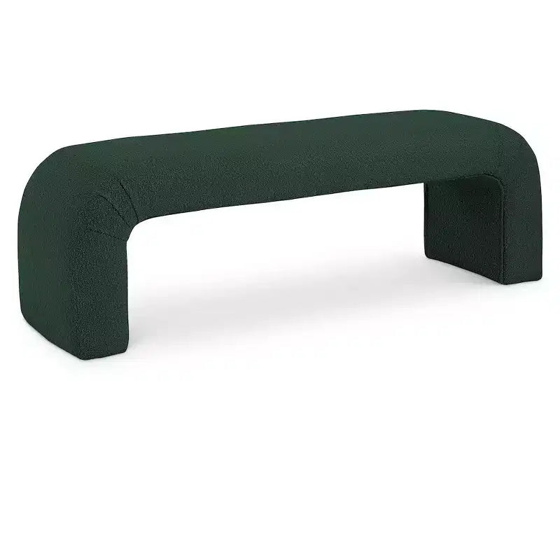 Meridian Furniture,Niagara Boucle Fabric Bench