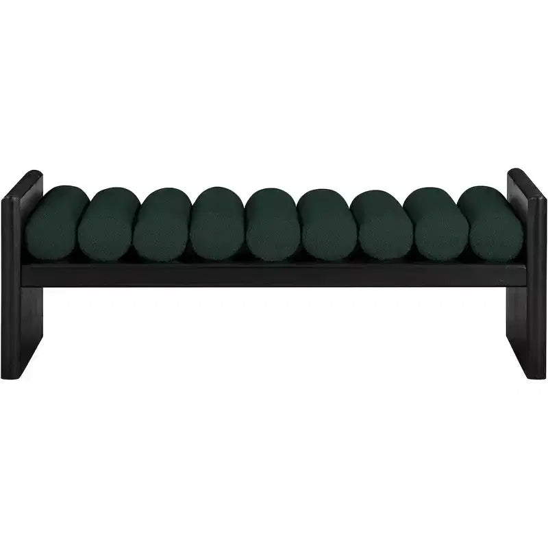 Meridian Furniture,Waverly Boucle Fabric Bench