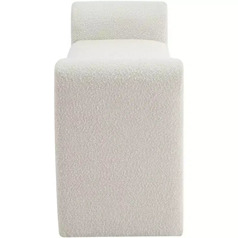 Meridian Furniture,Stylus Boucle Fabric Bench