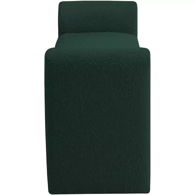 Meridian Furniture,Stylus Boucle Fabric Bench