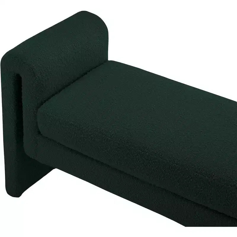 Meridian Furniture,Stylus Boucle Fabric Bench