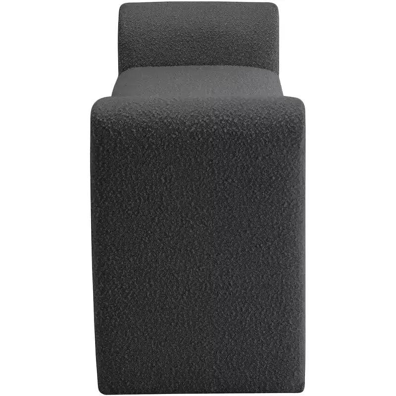 Meridian Furniture,Stylus Boucle Fabric Bench