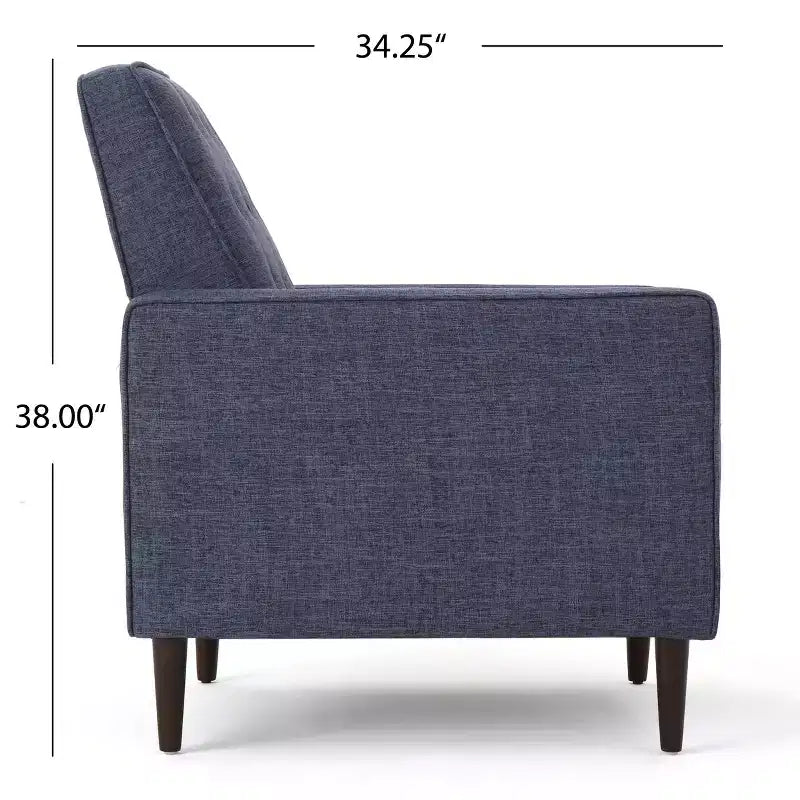 GDFStudio Mason Mid-Century Modern Tufted Pushback Recliners