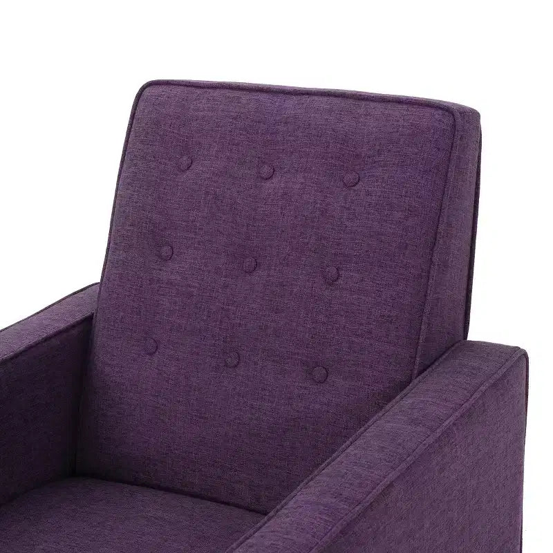 GDFStudio Mason Mid-Century Modern Tufted Pushback Recliners