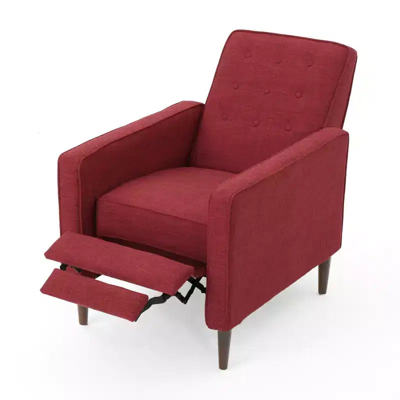 GDFStudio Mason Mid-Century Modern Tufted Pushback Recliners