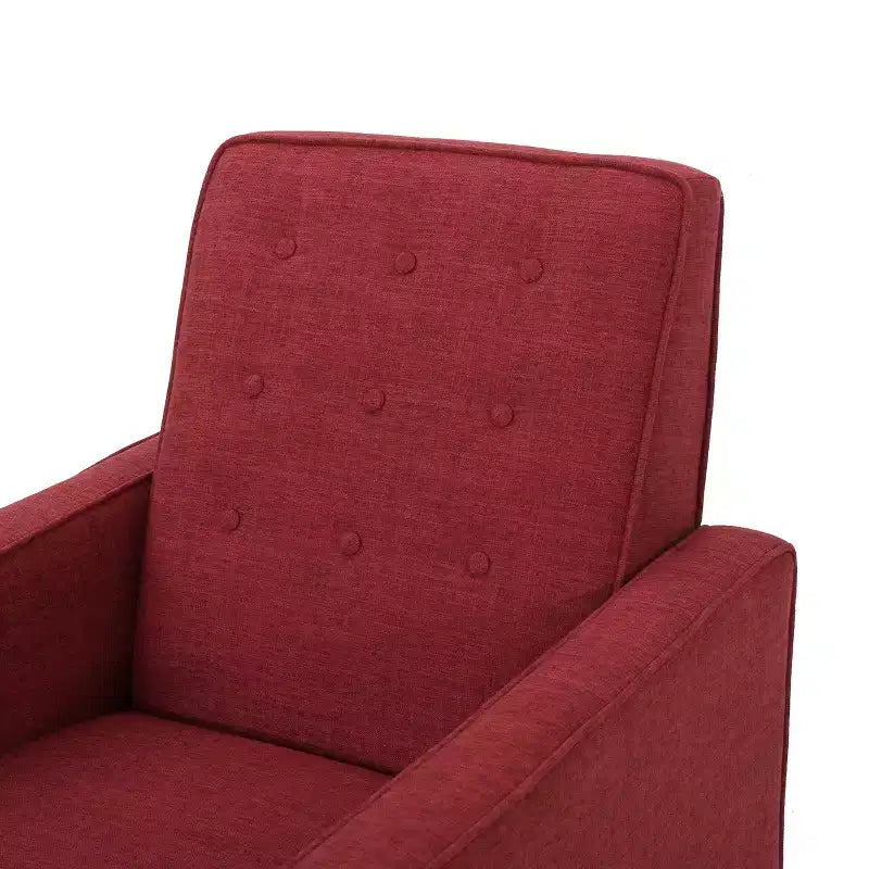 GDFStudio Mason Mid-Century Modern Tufted Pushback Recliners