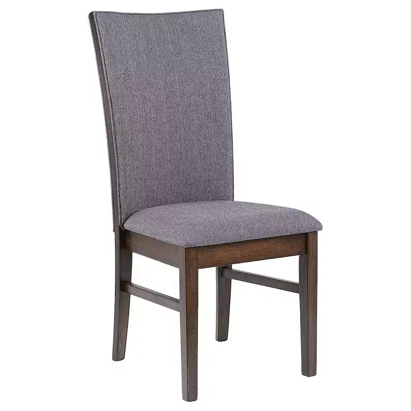Coaster,Sherwood Upholstered Dining Side Chair Grey (Set of 2)