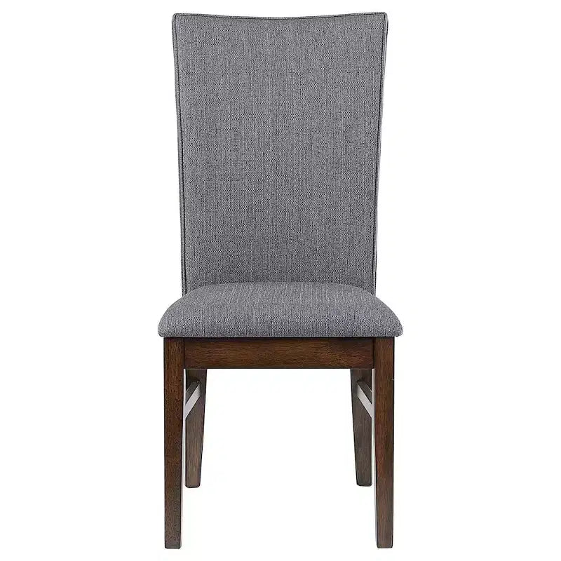 Coaster,Sherwood Upholstered Dining Side Chair Grey (Set of 2)