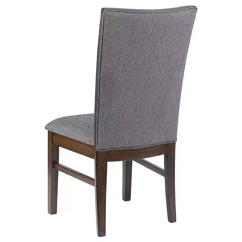 Coaster,Sherwood Upholstered Dining Side Chair Grey (Set of 2)