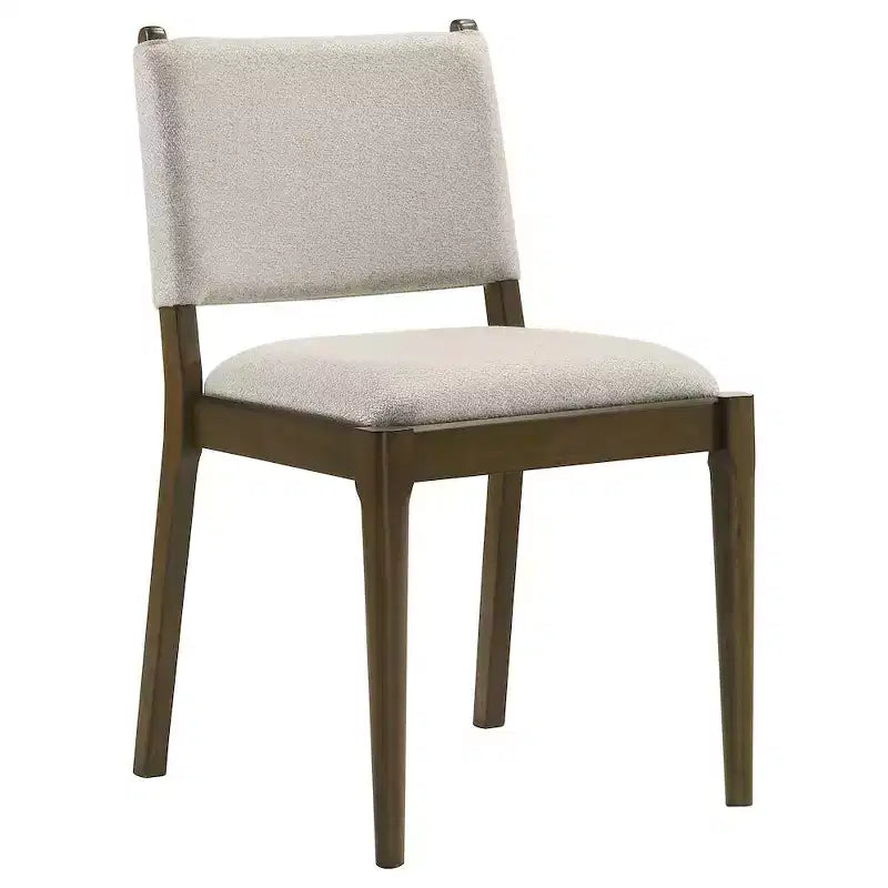 Coaster,Ottowa Upholstered Dining Side Chair Brown (Set of 2)