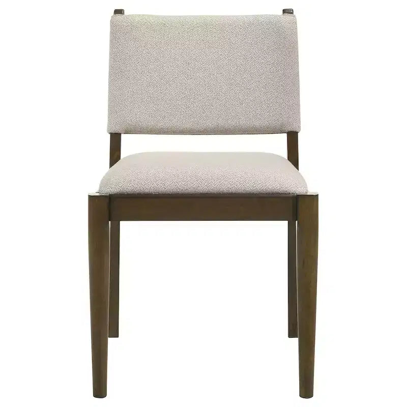 Coaster,Ottowa Upholstered Dining Side Chair Brown (Set of 2)