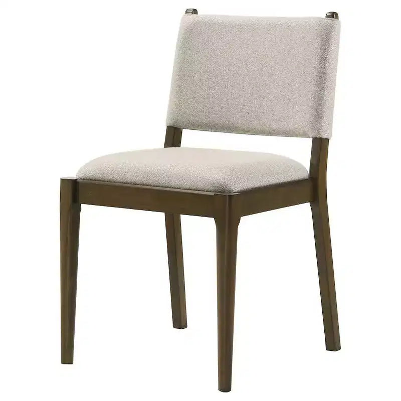 Coaster,Ottowa Upholstered Dining Side Chair Brown (Set of 2)