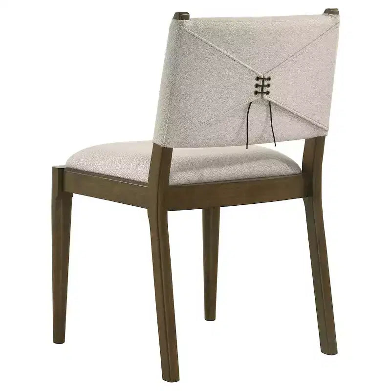 Coaster,Ottowa Upholstered Dining Side Chair Brown (Set of 2)
