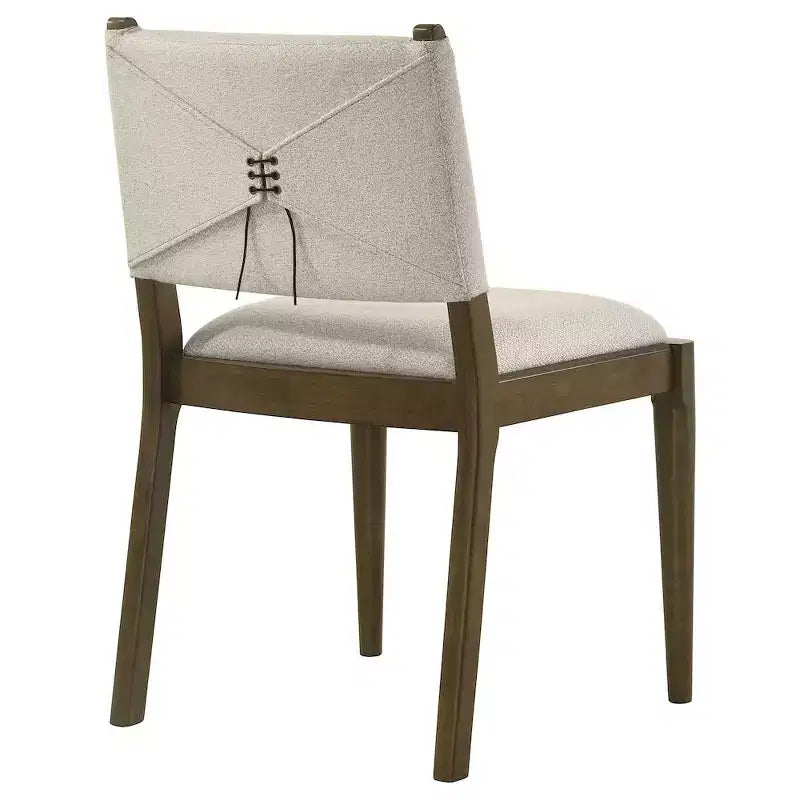 Coaster,Ottowa Upholstered Dining Side Chair Brown (Set of 2)