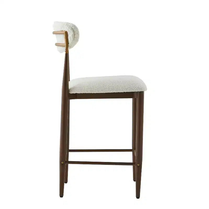 Christopher Knight Home Eloin Modern Upholstered Armless Counter Stools (Set of 2)