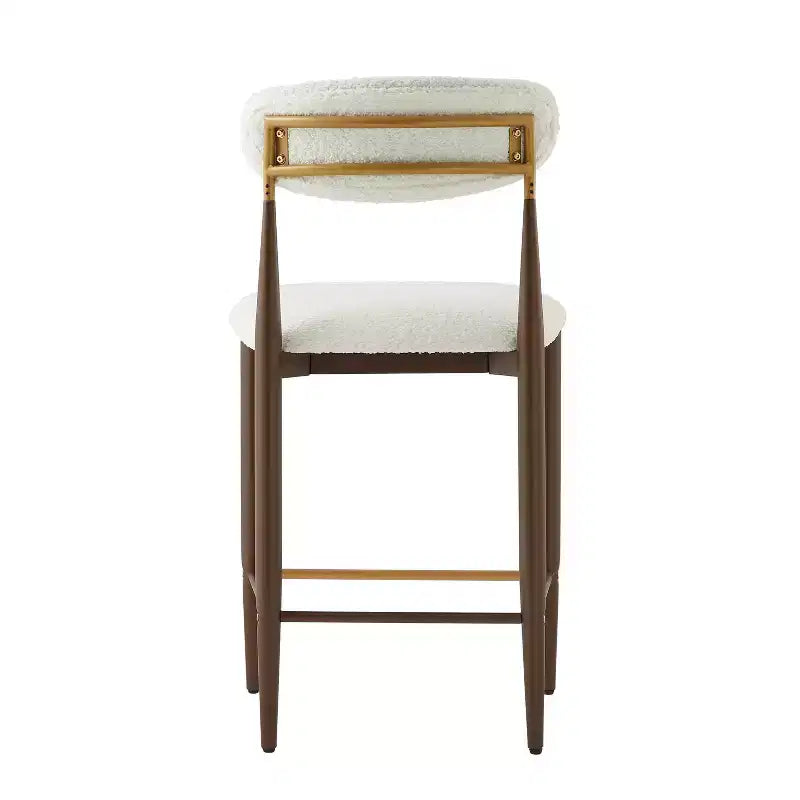 Christopher Knight Home Eloin Modern Upholstered Armless Counter Stools (Set of 2)