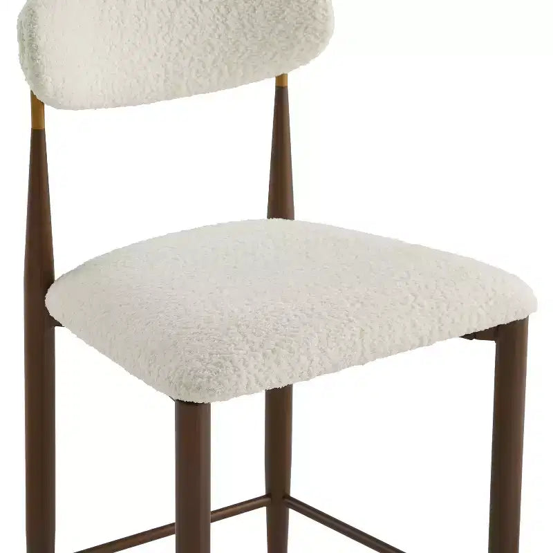 Christopher Knight Home Eloin Modern Upholstered Armless Counter Stools (Set of 2)