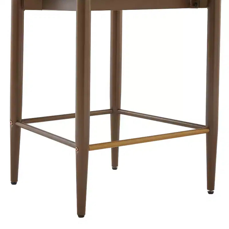 Christopher Knight Home Eloin Modern Upholstered Armless Counter Stools (Set of 2)