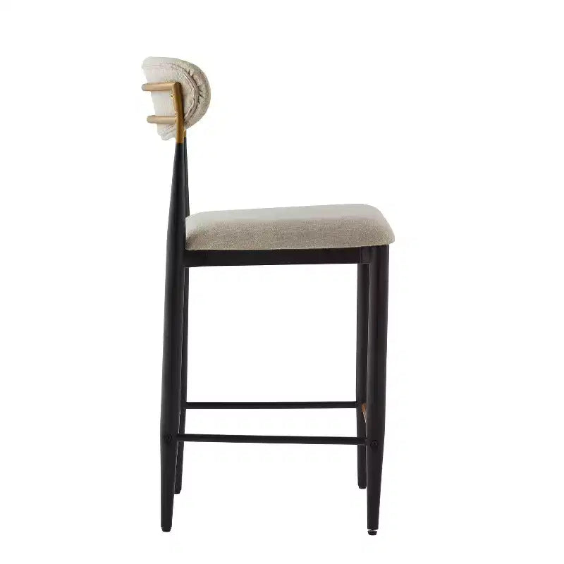 Christopher Knight Home Eloin Modern Upholstered Armless Counter Stools (Set of 2)