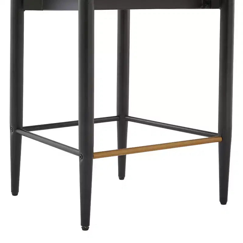 Christopher Knight Home Eloin Modern Upholstered Armless Counter Stools (Set of 2)