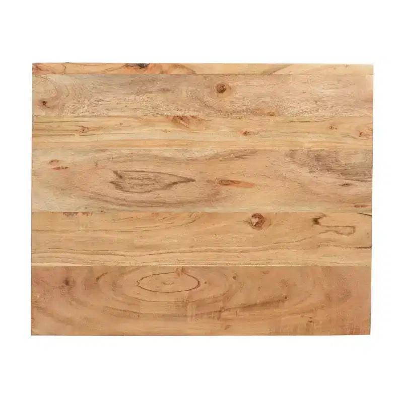 GDFStudio Luttrell Boho Handmade Acacia Wood Nightstand