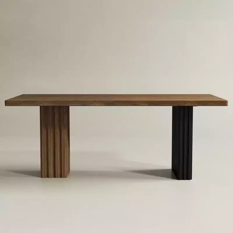 Luck Live Mid-Century Modern 66.9 Desk, Computer Desk & Office Workbench