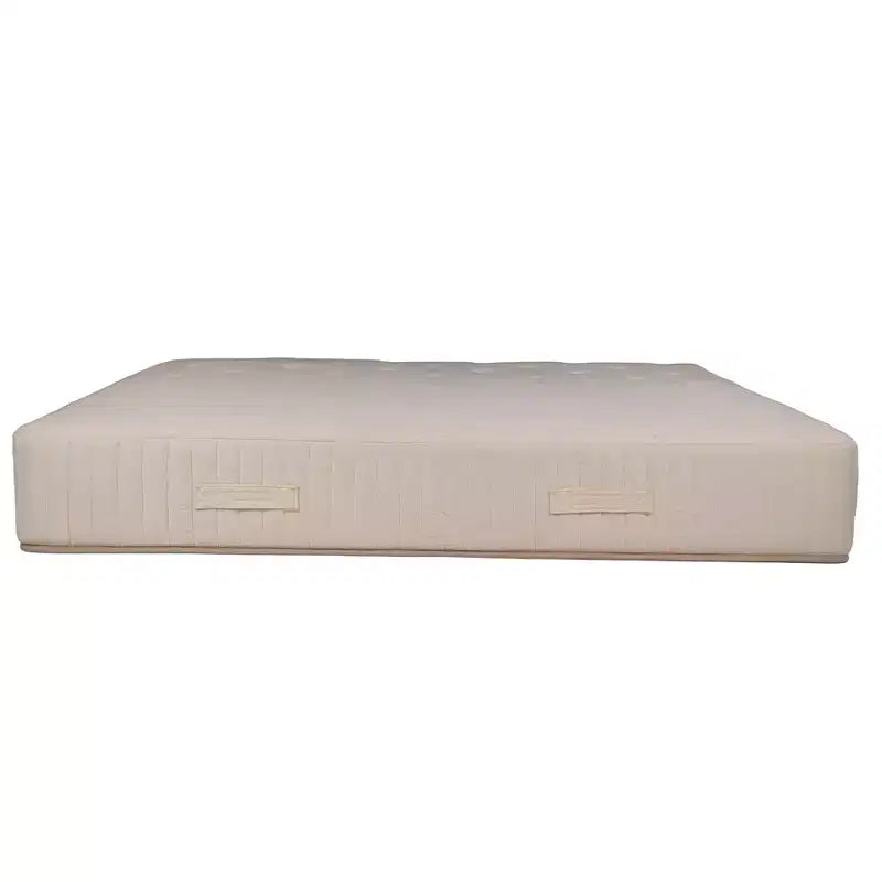 HomeStock Organa Plush 10 in. Latex Pocket Spring Mattress, Beige