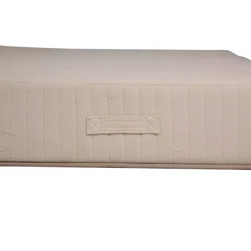 HomeStock Organa Plush 10 in. Latex Pocket Spring Mattress, Beige