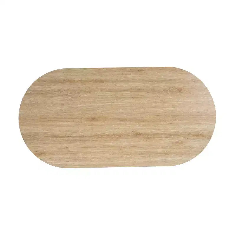 Oval Coffee Table Cocktail Table Storage Center Table Accent Table Sofa Side Table with Accordion Door - ModernLuxe
