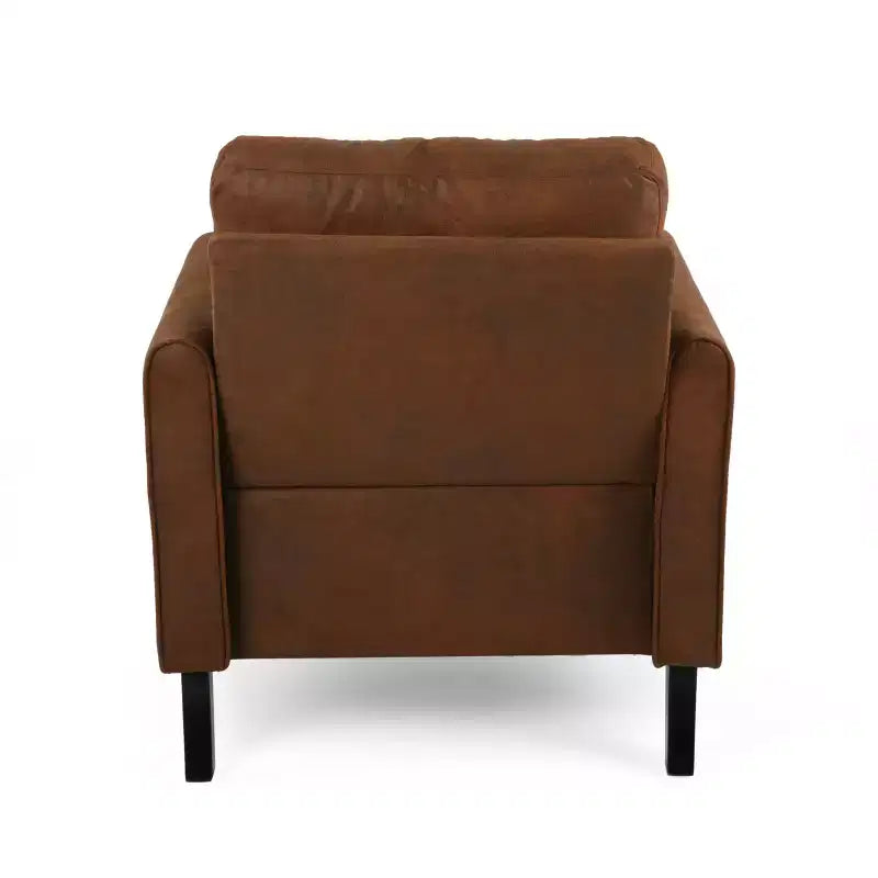 GDFStudio Marquette Contemporary Microfiber Upholstered Club Chair