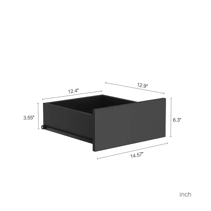 GDFStudio Reginald Modern 74 Freestanding Kitchen Tall Cabinet with 6 Doors and 2 Drawers