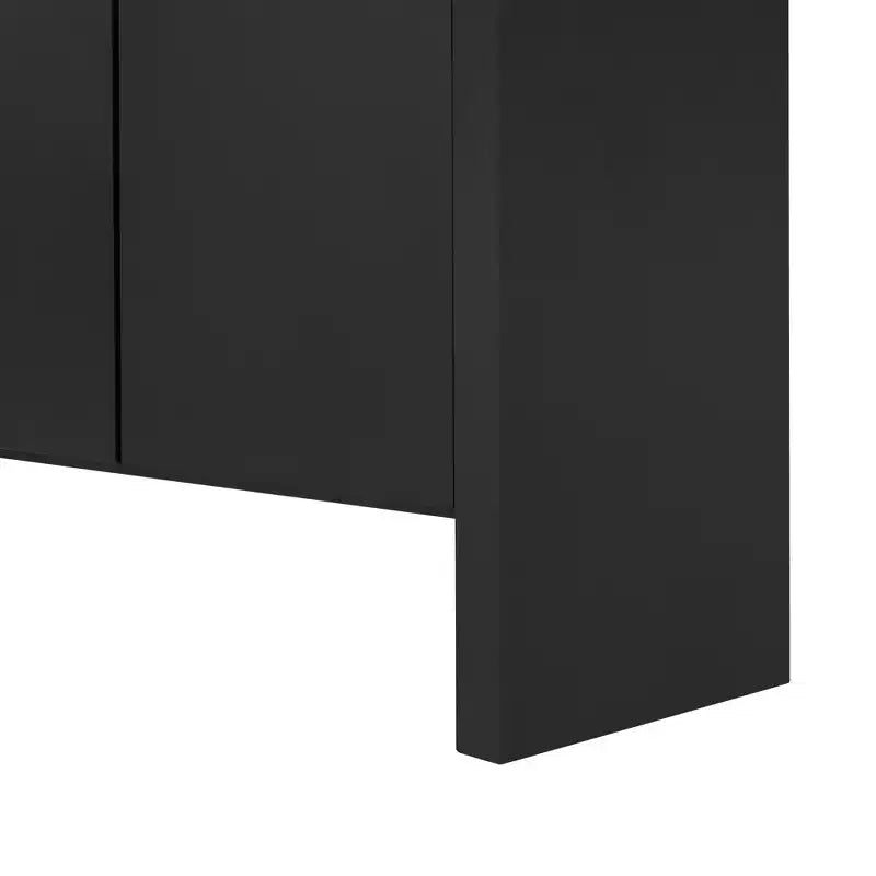 Merax Modern 4-Door Sideboard with Open Shelf