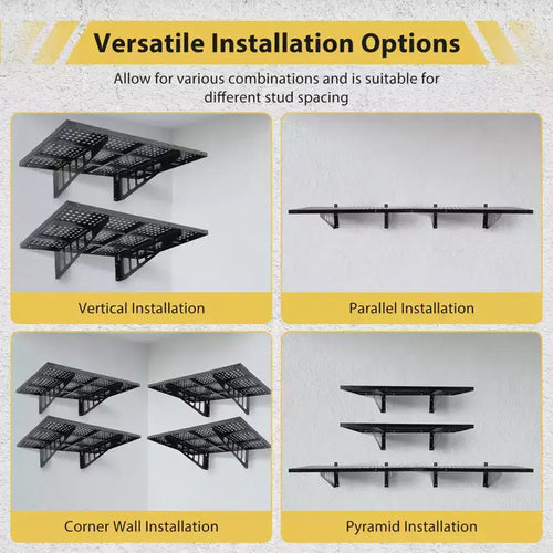 2 Pack Garage Storage Rack